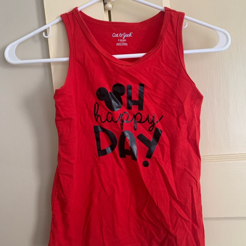 Girls Disney tank. Oh happy day!